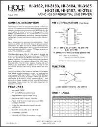 Click here to download HI-3182PSTF Datasheet