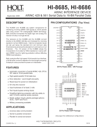 Click here to download HI-8685PSTF Datasheet