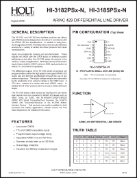 Click here to download HI-3182PST-N Datasheet