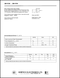 Click here to download ZM4749 Datasheet