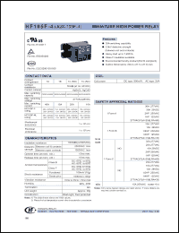 Click here to download HF105F-4L277DK-1ZWXXX Datasheet