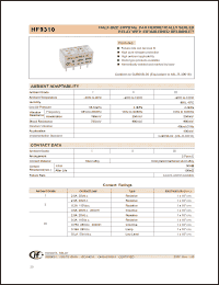 Click here to download HF9310-01203 Datasheet