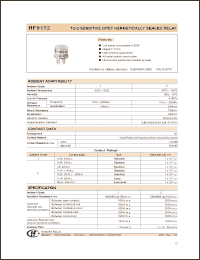 Click here to download HF9112-00702II Datasheet