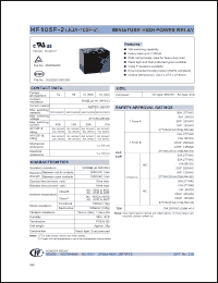 Click here to download HF105F-2 Datasheet