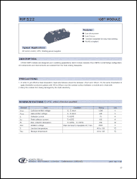 Click here to download HFS22PM75D120 Datasheet