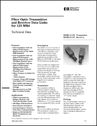 Click here to download HFBR-1115 Datasheet