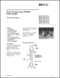 Click here to download HLMP-3451 Datasheet