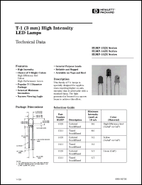 Click here to download HLMP-1321 Datasheet