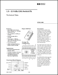Click here to download HPMX-3003-BLK Datasheet