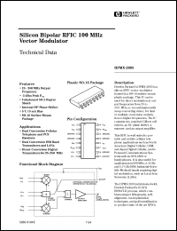 Click here to download HPMX-2003-T10 Datasheet