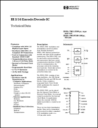 Click here to download HSDL-7001#100-100 Datasheet