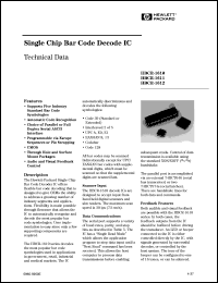 Click here to download HBCR-1610 Datasheet