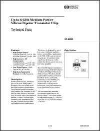 Click here to download AT-42000 Datasheet