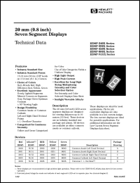 Click here to download HDSP-8606 Datasheet