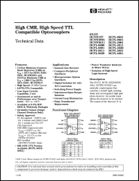 Click here to download HCNW2601 Datasheet