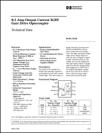 Click here to download HCPL-3150#300 Datasheet