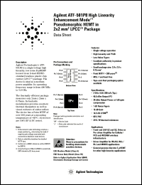 Click here to download ATF-501P8-BLK Datasheet