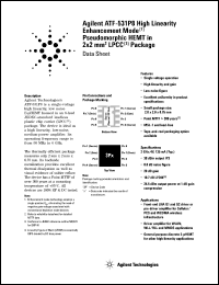 Click here to download ATF-531P8-BLK Datasheet