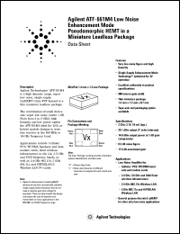 Click here to download ATF-551M4-TR2 Datasheet