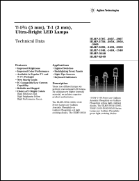 Click here to download HLMP-3707 Datasheet