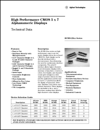 Click here to download HCMS-2922 Datasheet