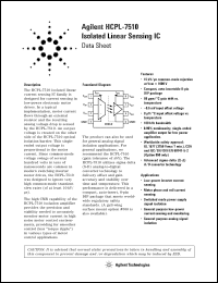 Click here to download HCPL-7510-300E Datasheet