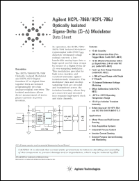 Click here to download HCPL-7860-500 Datasheet