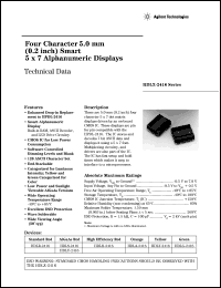 Click here to download HDLX-2416 Datasheet