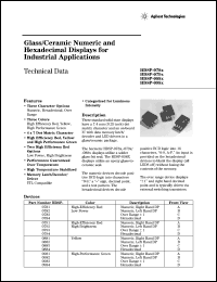 Click here to download HDSP-0981-GC100 Datasheet