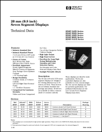 Click here to download HDSP-340X Datasheet