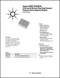 Click here to download HDSP-523A-LJ000 Datasheet