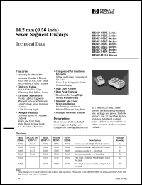 Click here to download HDSP-5321 Datasheet