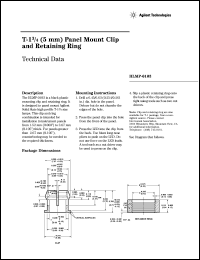 Click here to download HLMP-0103 Datasheet