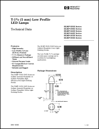 Click here to download HLMP-345X Datasheet