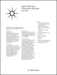 Click here to download HLMP-P105-NP000 Datasheet
