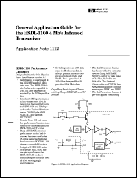 Click here to download HSDL1100 Datasheet
