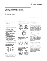 Click here to download HSMS-2852-TR1 Datasheet