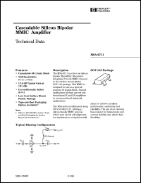 Click here to download MSA-0711 Datasheet