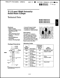 Click here to download HLMP1321 Datasheet