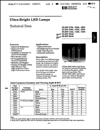 Click here to download HLMP3390 Datasheet