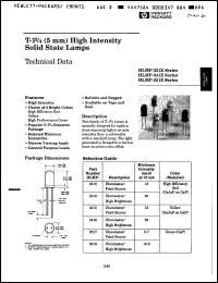 Click here to download HLMP3316 Datasheet