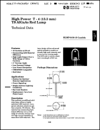 Click here to download HLMP8150 Datasheet