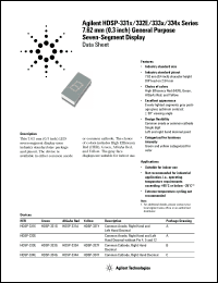 Click here to download HDSP-331Y-HJ200 Datasheet