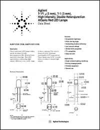 Click here to download HLMP-D101-NL001 Datasheet