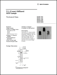 Click here to download HLMP-1301-GH000 Datasheet