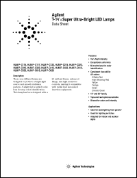 Click here to download HLMP-C523-M0001 Datasheet