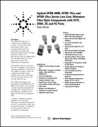 Click here to download HFBR-0410 Datasheet