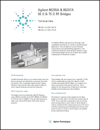 Click here to download 86205A Datasheet