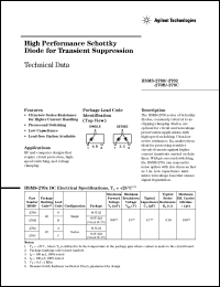 Click here to download HSMS-270B-TR1 Datasheet