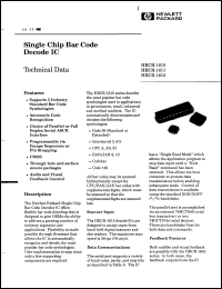 Click here to download HBCR1610 Datasheet